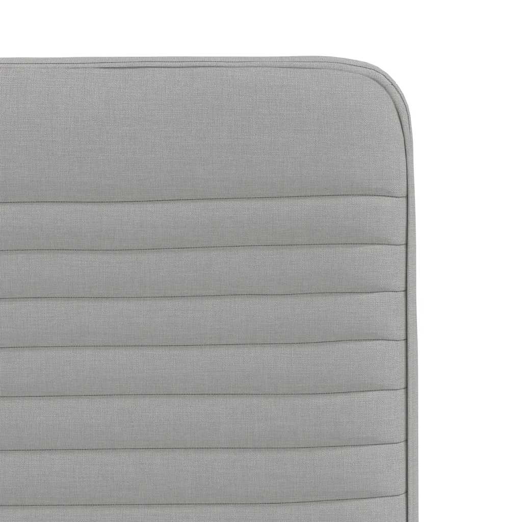vidaXL Καρέκλες τραπεζαρίας 4 τεμ Cloud Grey Fabric