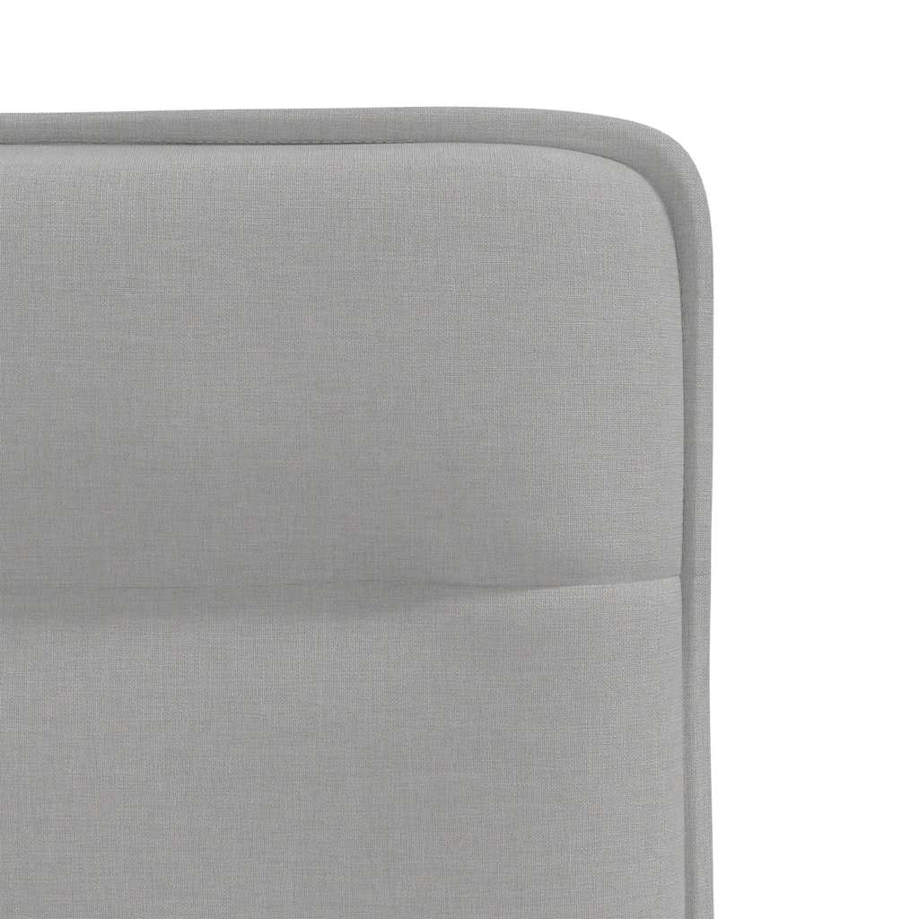 vidaXL Καρέκλες τραπεζαρίας 4 τεμ Cloud Grey Fabric