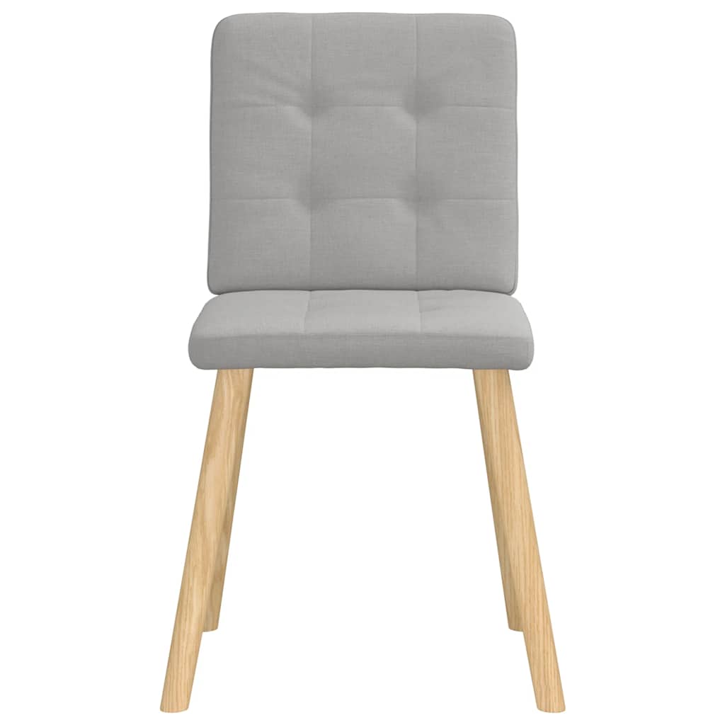 vidaXL Καρέκλες τραπεζαρίας 6 τεμ Cloud Grey Fabric