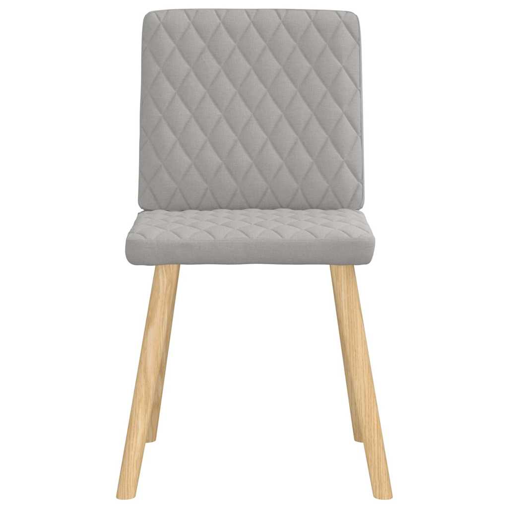 vidaXL Καρέκλες τραπεζαρίας 6 τεμ Cloud Grey Fabric