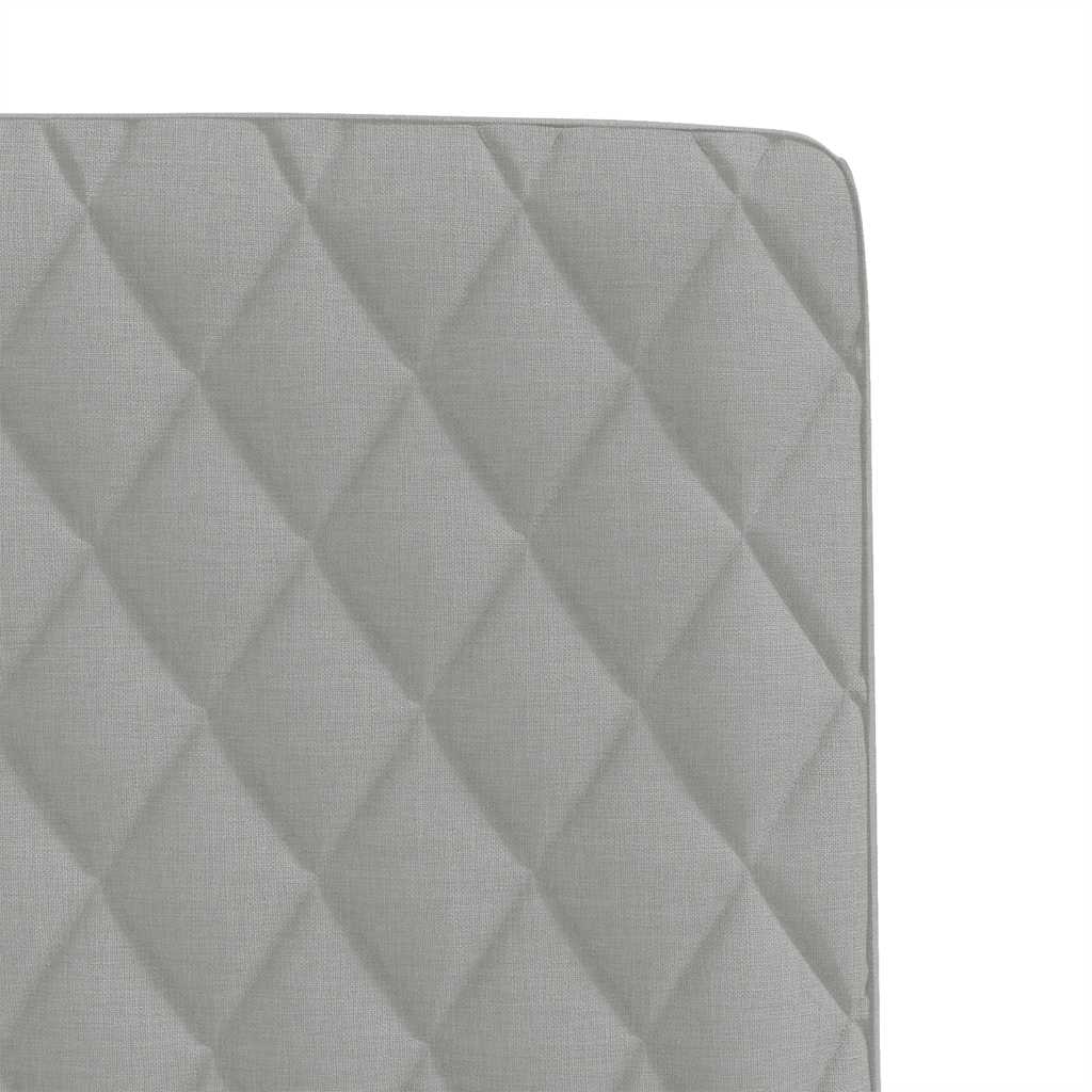 vidaXL Καρέκλες τραπεζαρίας 6 τεμ Cloud Grey Fabric