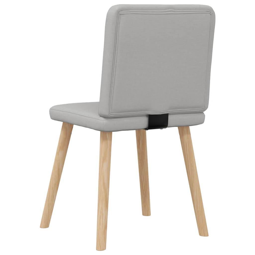 vidaXL Καρέκλες τραπεζαρίας 6 τεμ Cloud Grey Fabric