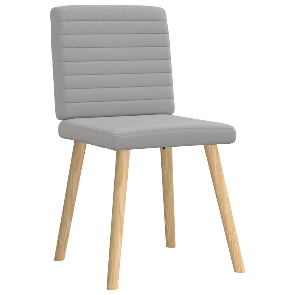 vidaXL Καρέκλες τραπεζαρίας 6 τεμ Cloud Grey Fabric