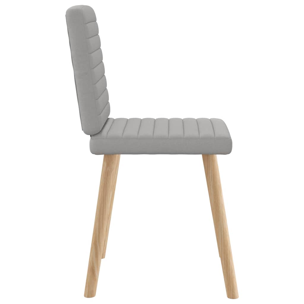 vidaXL Καρέκλες τραπεζαρίας 6 τεμ Cloud Grey Fabric