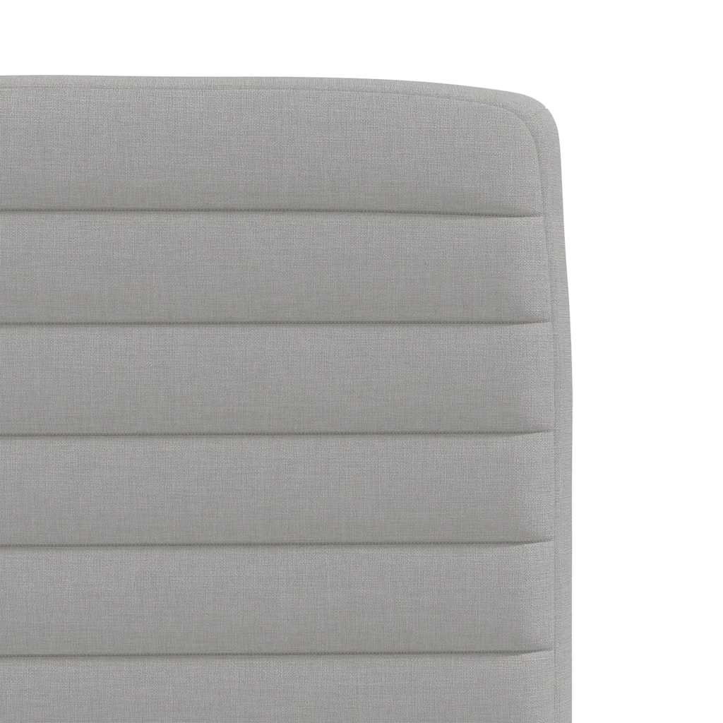 vidaXL Καρέκλες τραπεζαρίας 6 τεμ Cloud Grey Fabric