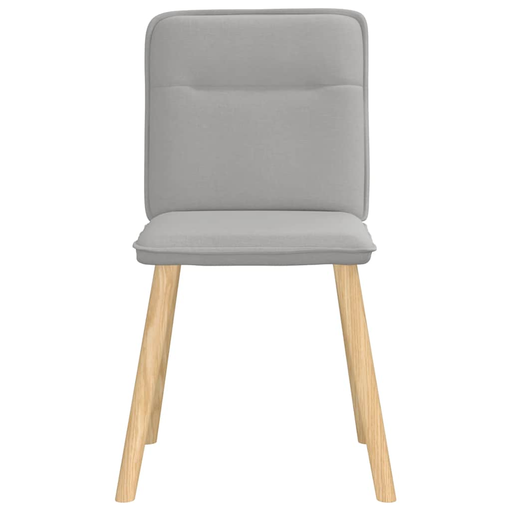 vidaXL Καρέκλες τραπεζαρίας 6 τεμ Cloud Grey Fabric