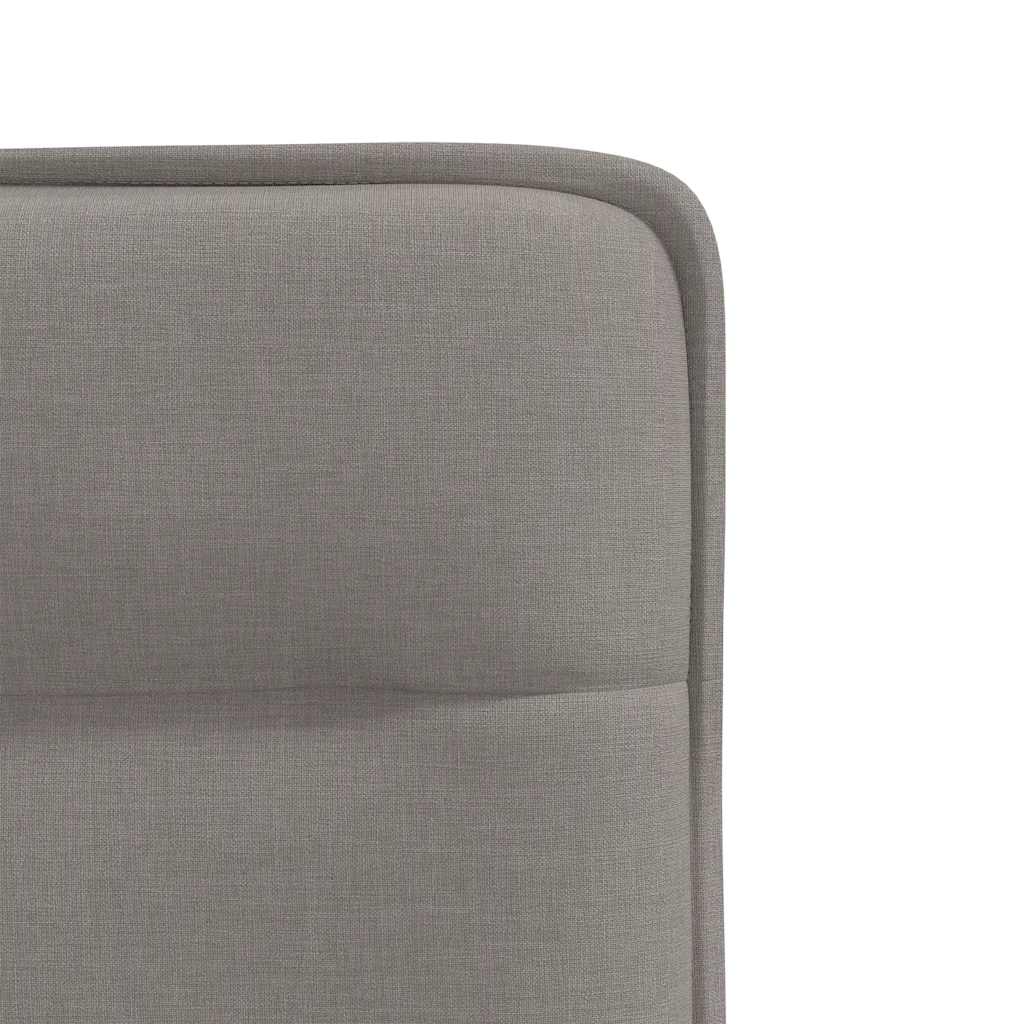 vidaXL Καρέκλες Τραπεζαρίας 6 τεμ. Χρώμα Taupe Υφασμάτινες