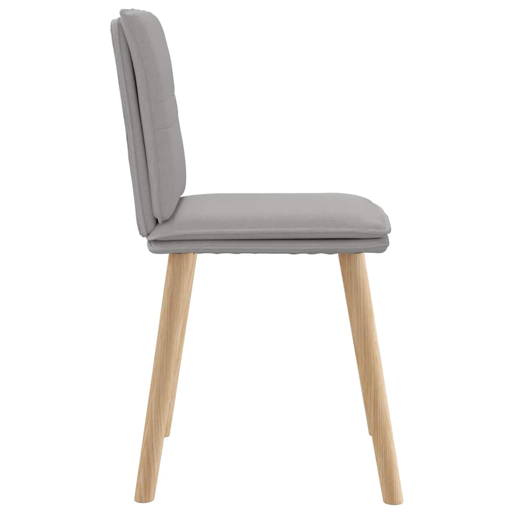 vidaXL Καρέκλες τραπεζαρίας 6 τεμ Cloud Grey Fabric