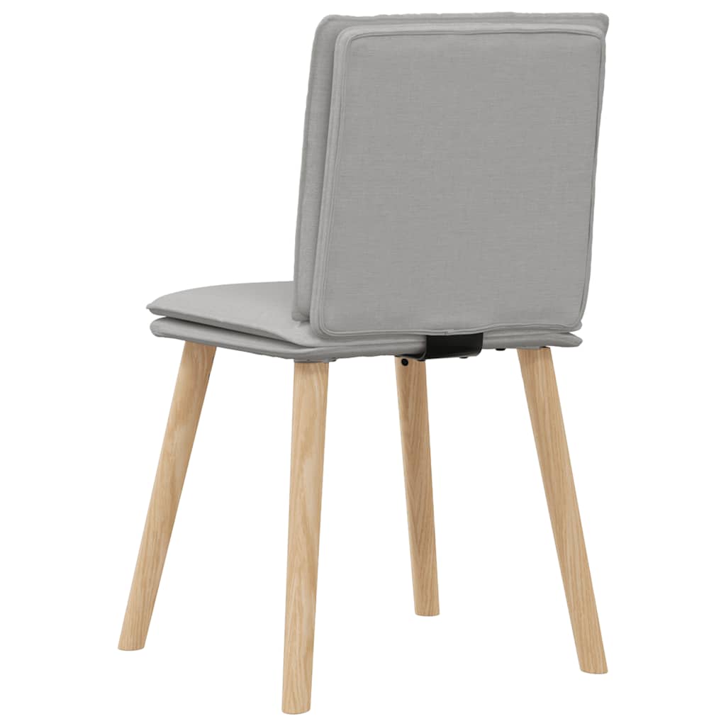 vidaXL Καρέκλες τραπεζαρίας 6 τεμ Cloud Grey Fabric