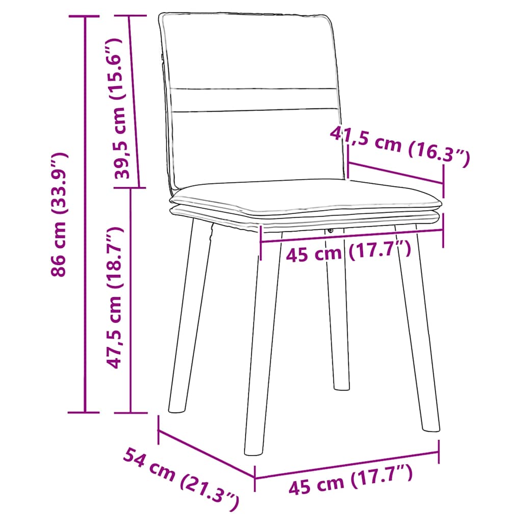 vidaXL Καρέκλες Τραπεζαρίας 6 τεμ. από Λινό Ύφασμα