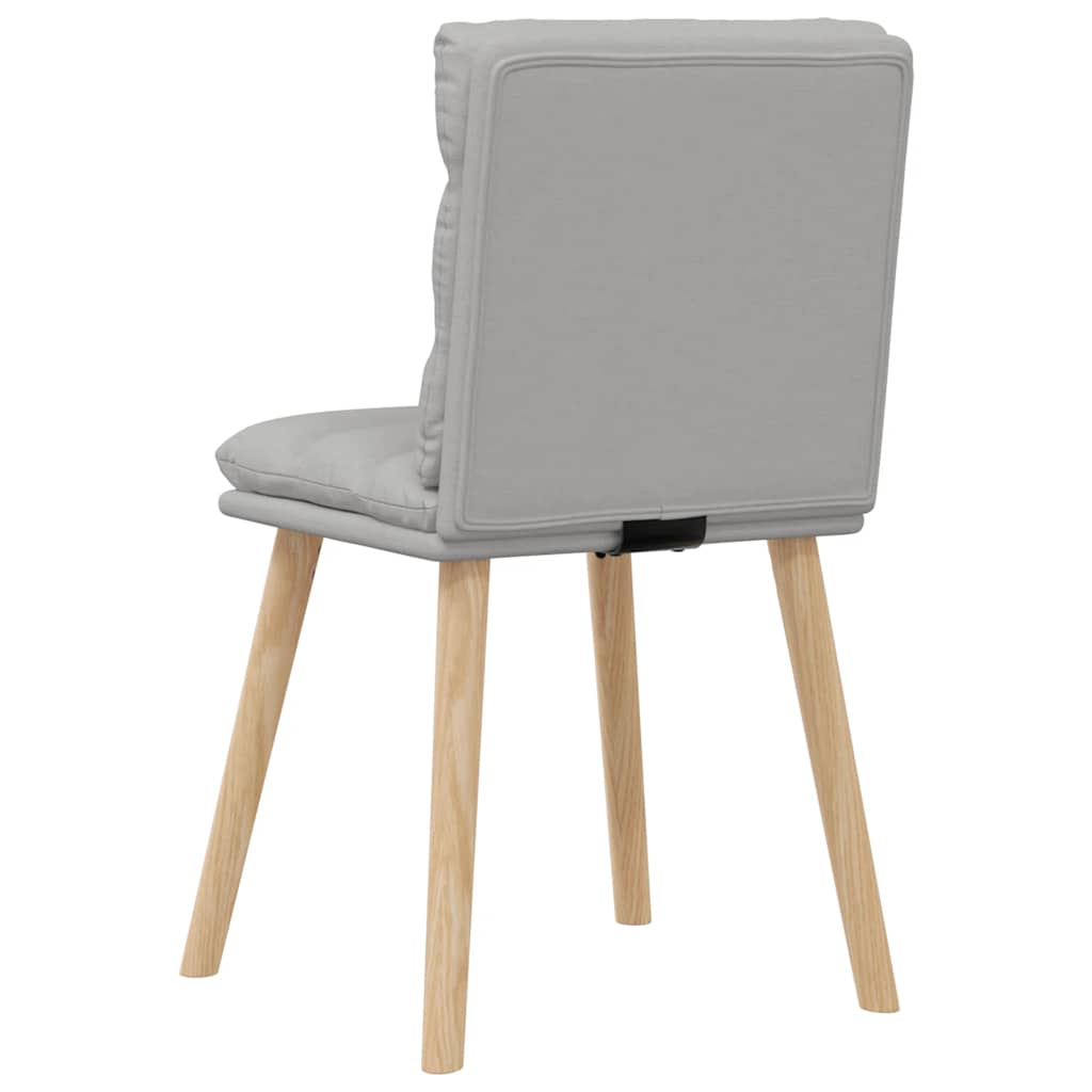 vidaXL Καρέκλες τραπεζαρίας 6 τεμ Cloud Grey Fabric