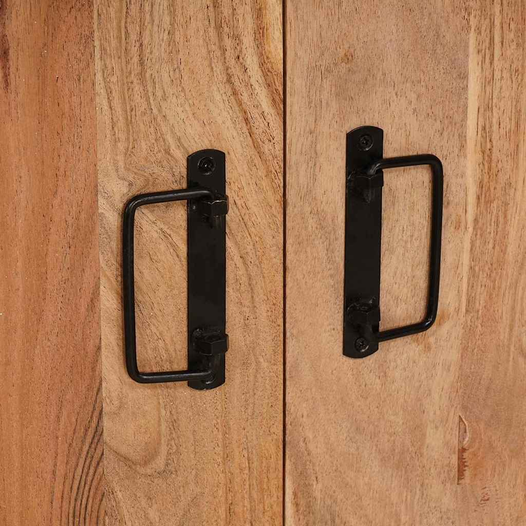 vidaXL Κομοδίνο Καφέ 38 x 33 x 58 εκ. Μασίφ ξύλο ακακίας