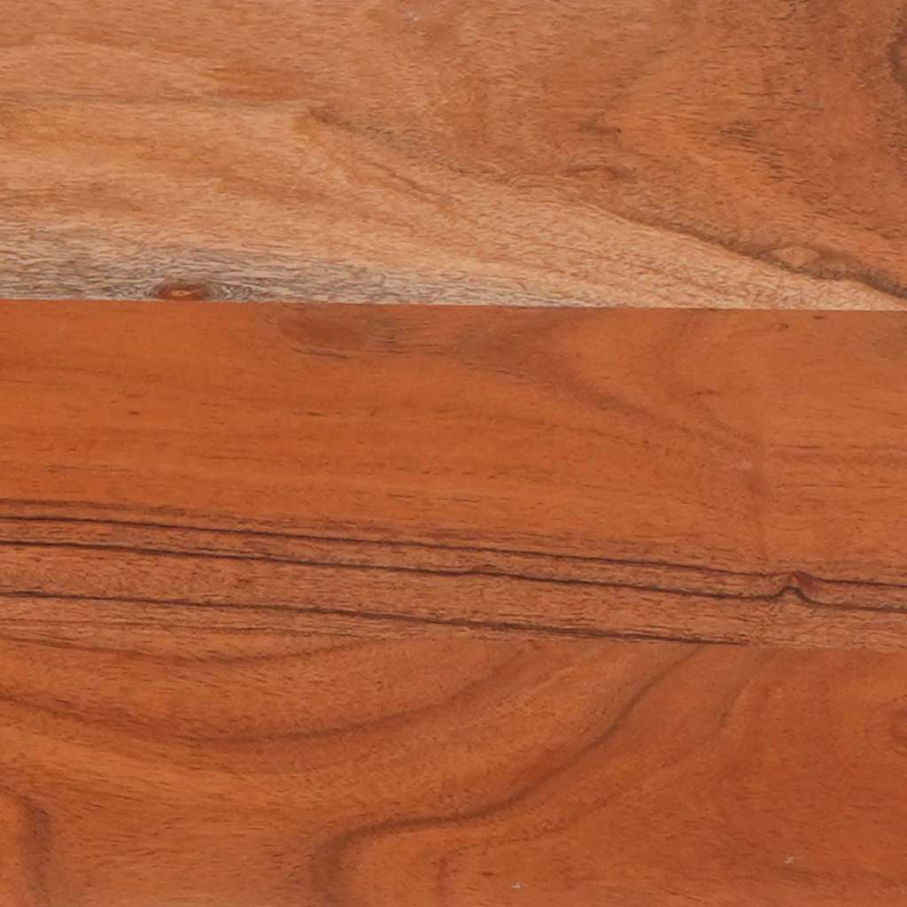 vidaXL Πλαϊνό γραφείο 3 pcs Καφέ 110 x 30 x 75 εκ Μασίφ ξύλο ακακίας