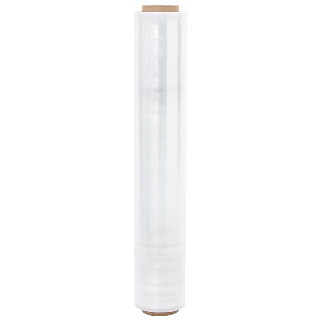 vidaXL Stretch Film 2 τεμάχια Διαφανές 30 μm 50 cm x 150 m