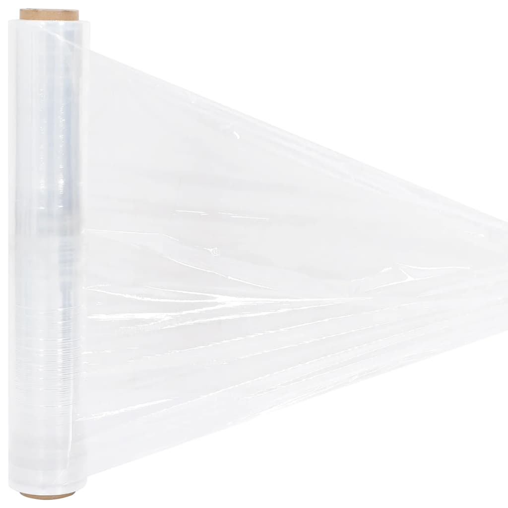 vidaXL Stretch Film 2 τεμάχια Διαφανές 17 μm 50 cm x 300 m