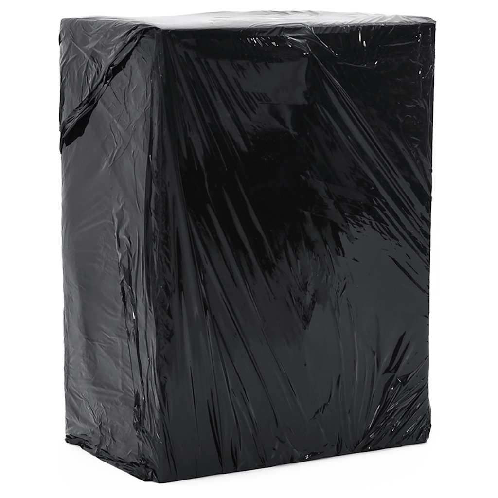 vidaXL Stretch Film 6 τεμάχια Μαύρο 30 μm 50 cm x 150 m