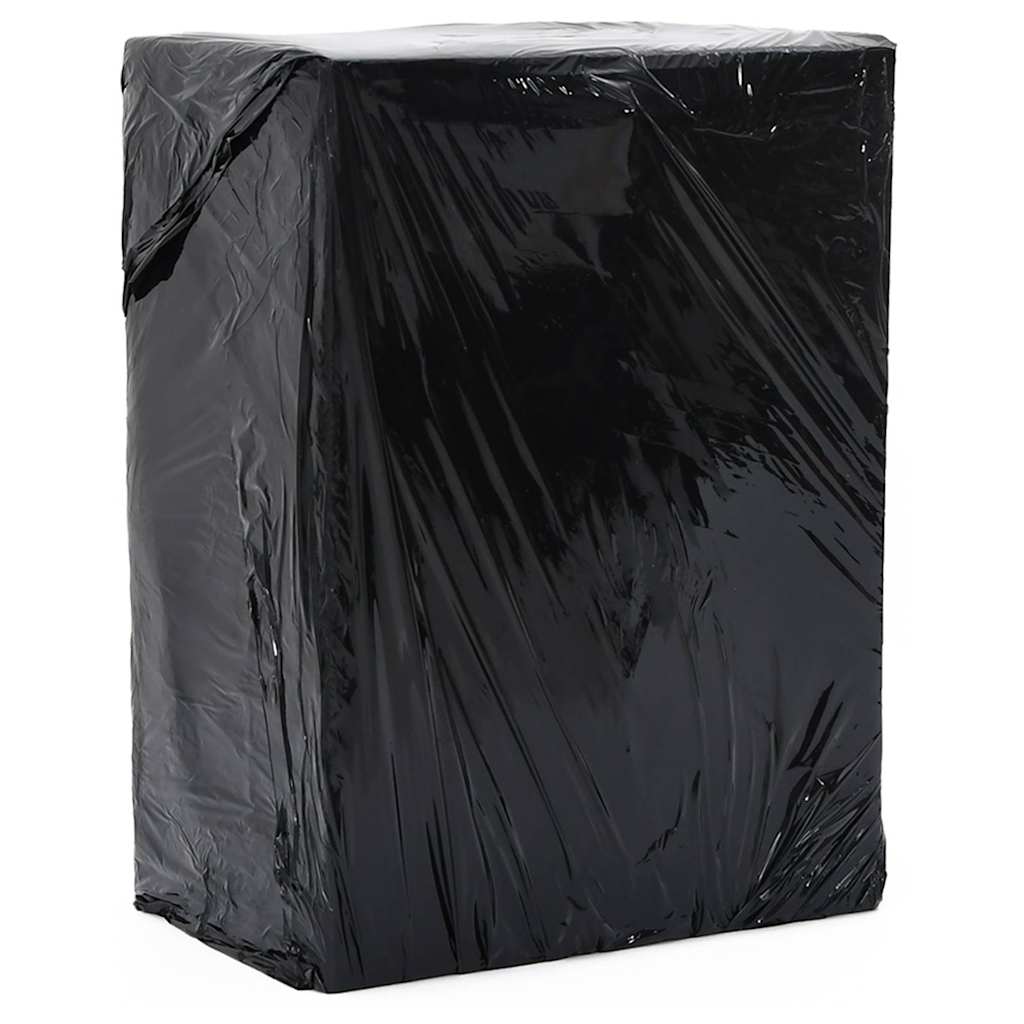 vidaXL Stretch Film 6 τεμάχια Μαύρο 20 μm 50 cm x 300 m