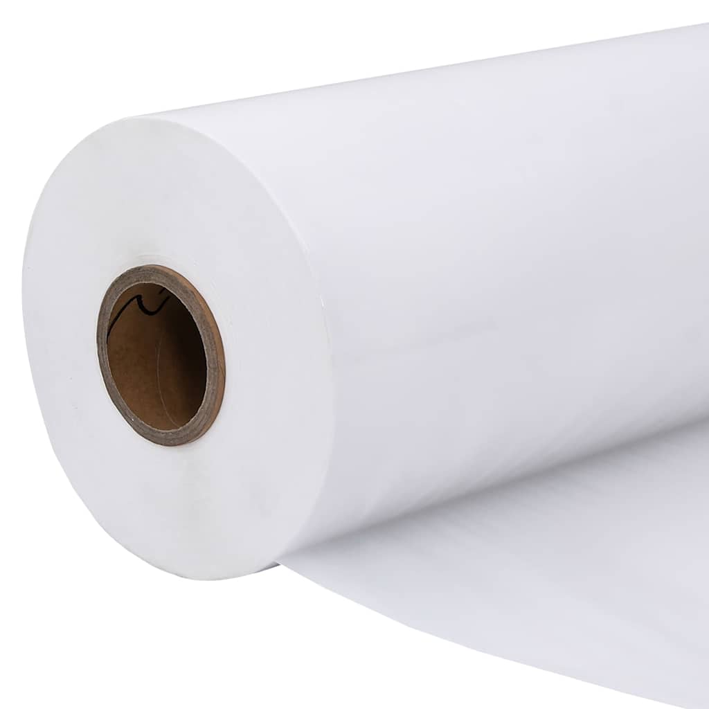 vidaXL Αγροτική ταινία τεντώματος Λευκό 25 μm 75 cm x 1500 m