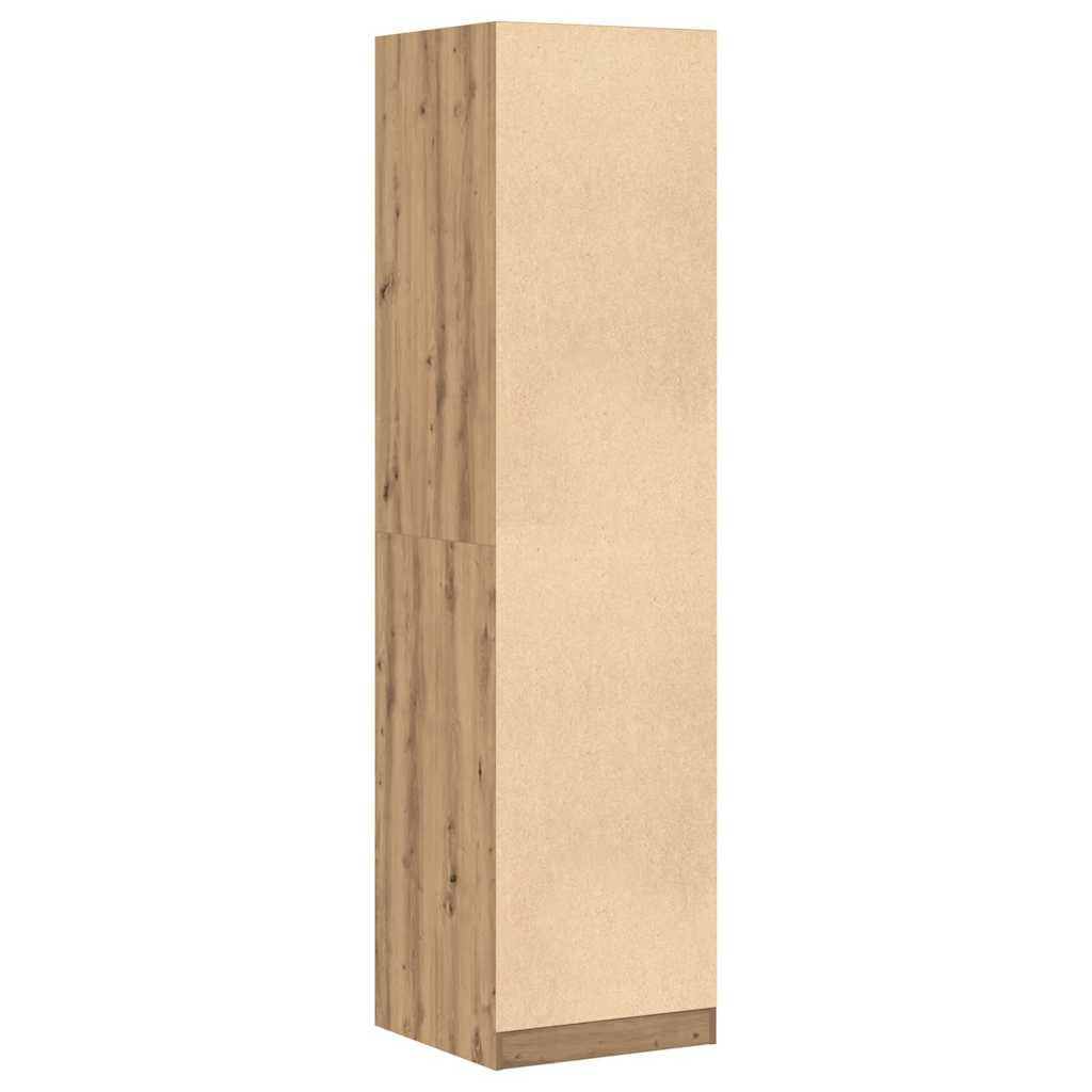 vidaXL Ντουλάπα Τεχνίτης Δρυς 50x50x200εκ από Επεξεργασμένο Ξύλο