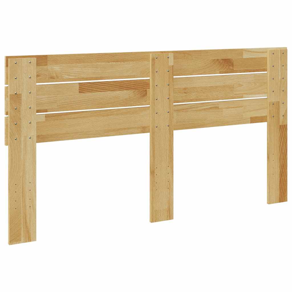 vidaXL κεφαλάρι 150 cm μασίφ ξύλο δρυς