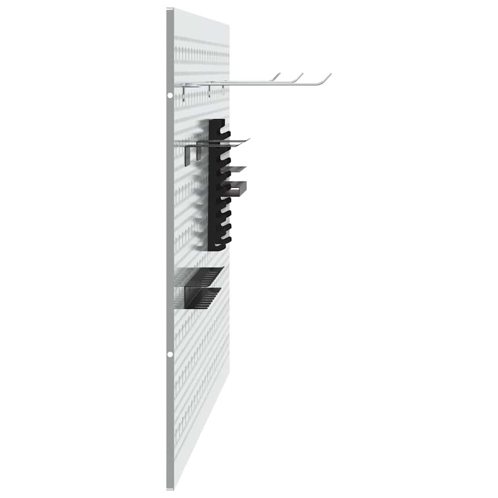 vidaXL Αποθηκευτική Παγκάκια 2 pcs Γκρι 100 x 1 x 60 εκ