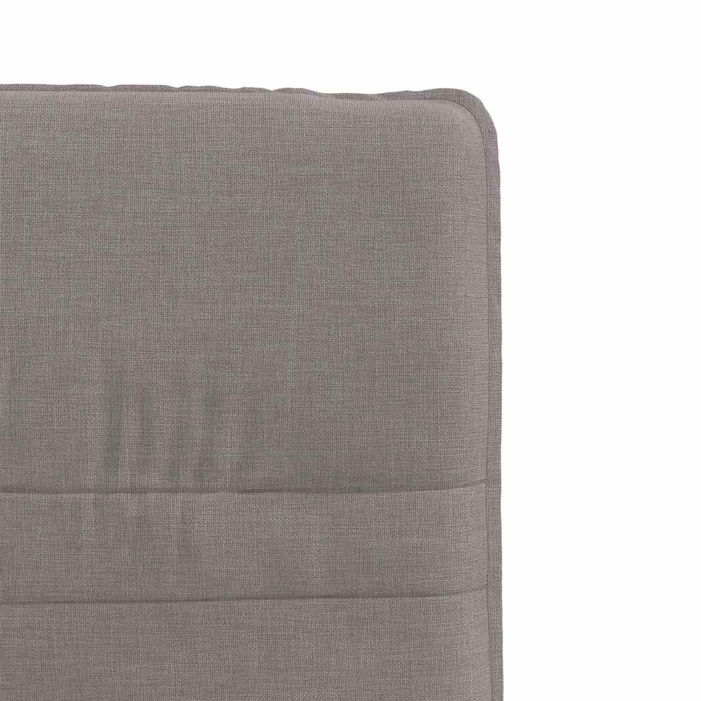vidaXL Πολυθρόνες Τραπεζαρίας 2 τεμ. Taupe Υφασμάτινες
