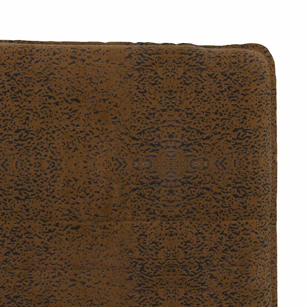 vidaXL Καρέκλα τραπεζαρίας καφέ δέρμα Faux Suede