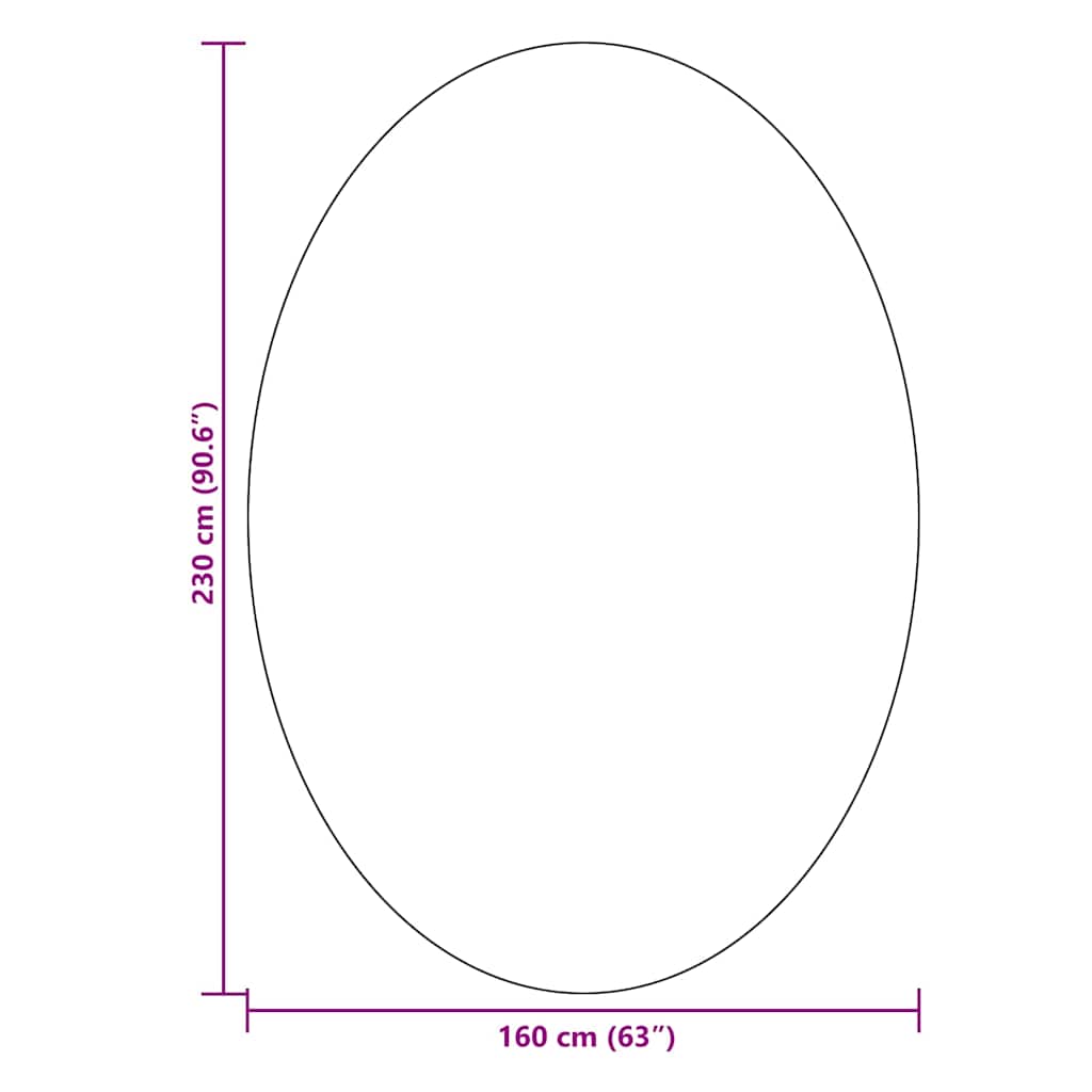 vidaXL Χαλιά χώρου Ωοειδής HUARTE Κρεμ 160 x 230 cm 100% Πολυεστέρας