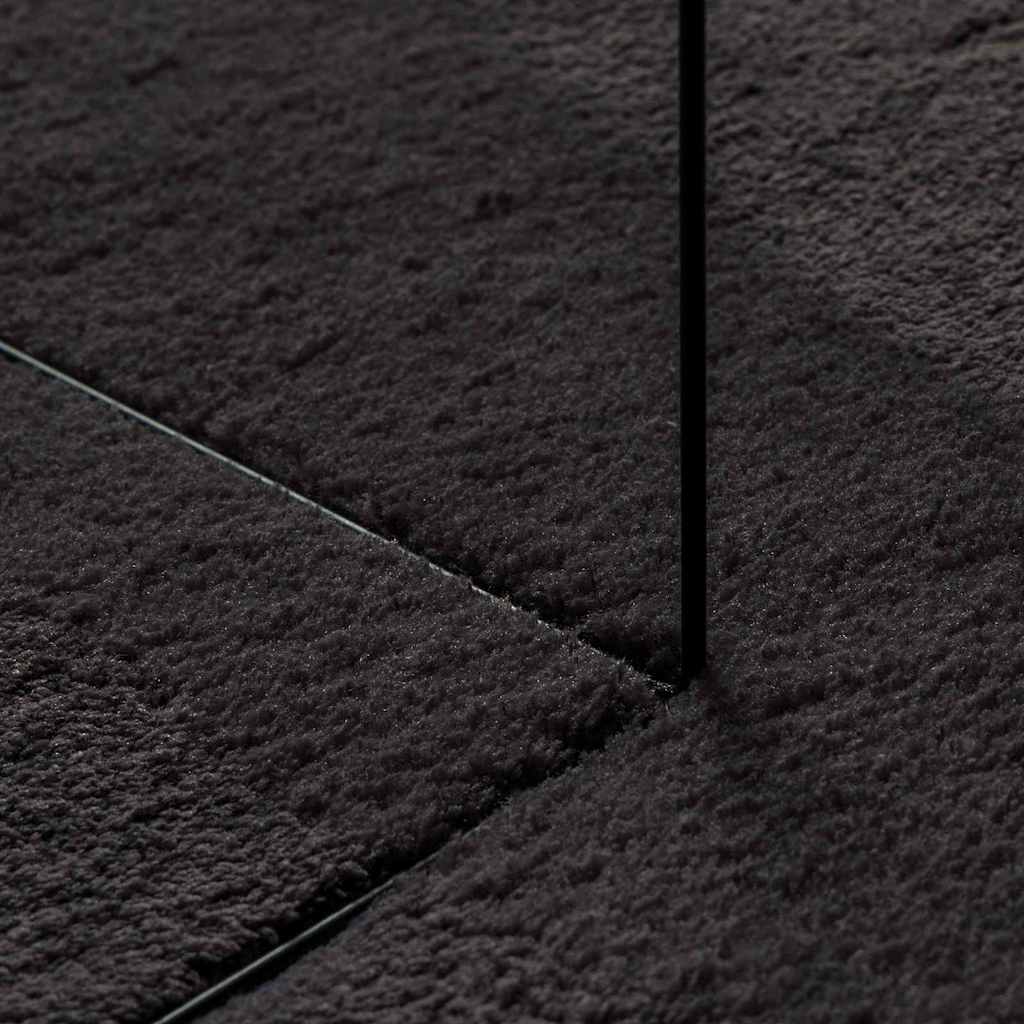 vidaXL Χαλί HUARTE Μαύρο 80 x 150 cm Πολυεστέρας