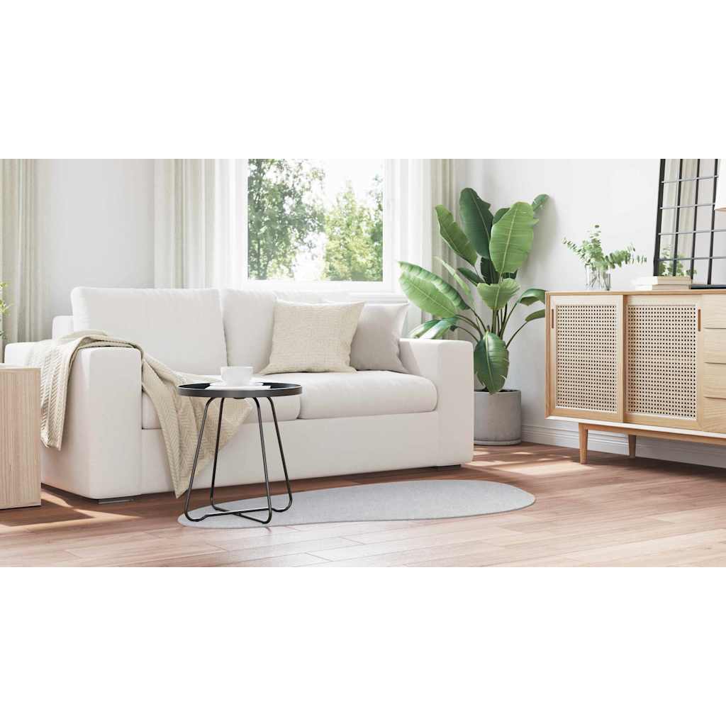 vidaXL Χαλί HUARTE Γκρι 80 x 150 cm Πολυεστέρας