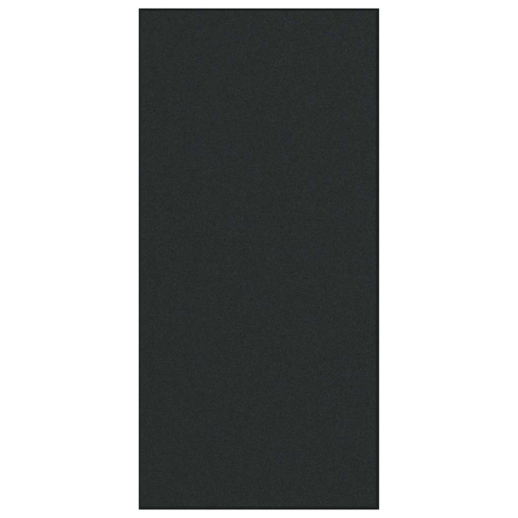 vidaXL Χαλάκι Εξώπορτας Μαύρο 120 x 250 cm Πολυαμίδιο και PVC