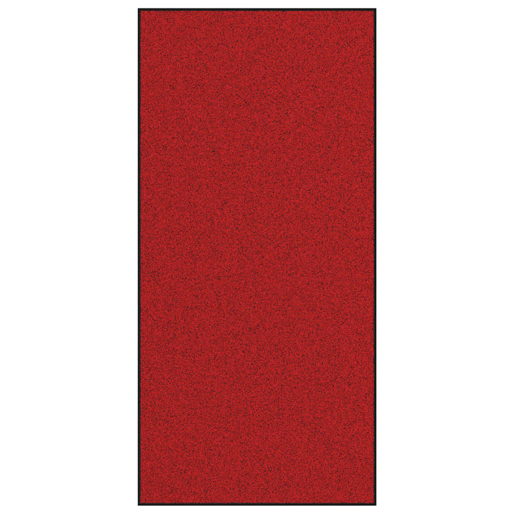 vidaXL Χαλάκι Εξώπορτας Κόκκινο και Μαύρο 120 x 250 cm