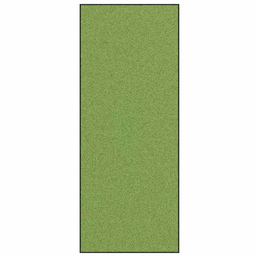 vidaXL Χαλάκι Εξώπορτας Πράσινο και Μαύρο 120 x 300 cm