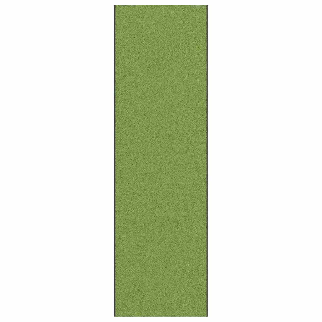 vidaXL Χαλάκι Εξώπορτας Πράσινο και Μαύρο 120 x 400 cm