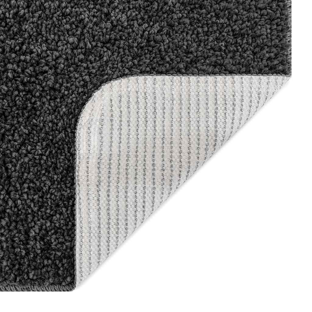 vidaXL Χαλί Σκούρο Γκρι 120 x 120 cm Πολυπροπυλένιο