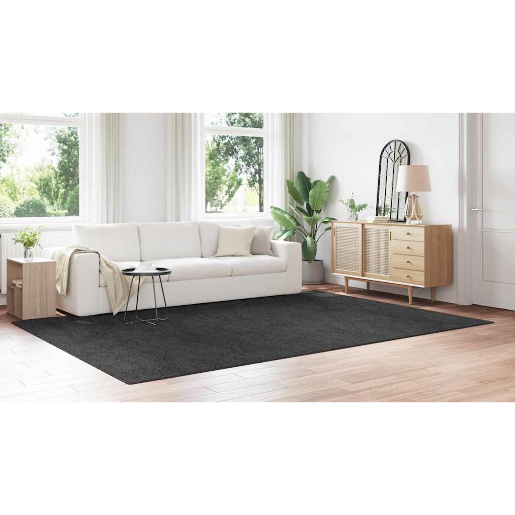 vidaXL Χαλί Σκούρο γκρι 240 x 340 εκ. Πολυπροπυλένιο