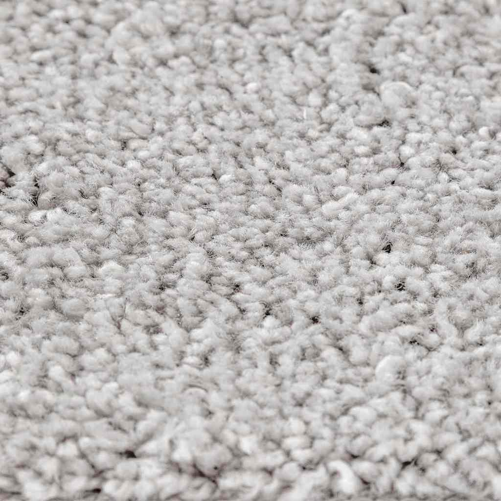 vidaXL Χαλί Γκρι 120 x 120 cm Πολυπροπυλένιο