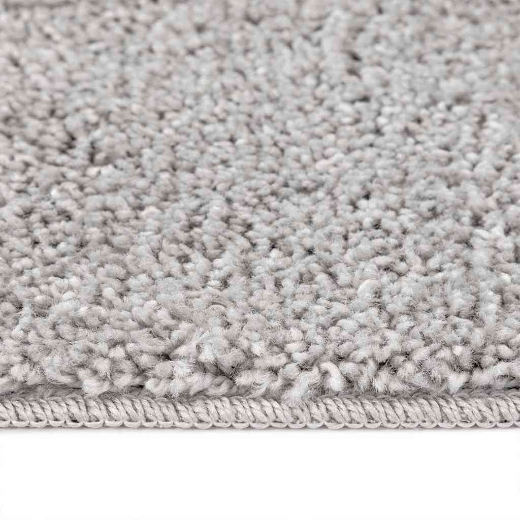 vidaXL Χαλί Γκρι 200 x 200 cm Πολυπροπυλένιο