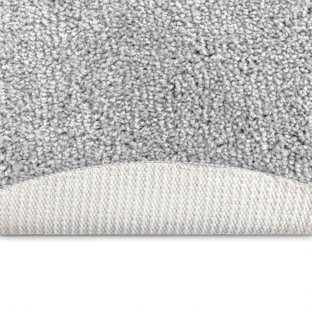 vidaXL Χαλί Γκρι 90 x 90 cm Πολυπροπυλένιο