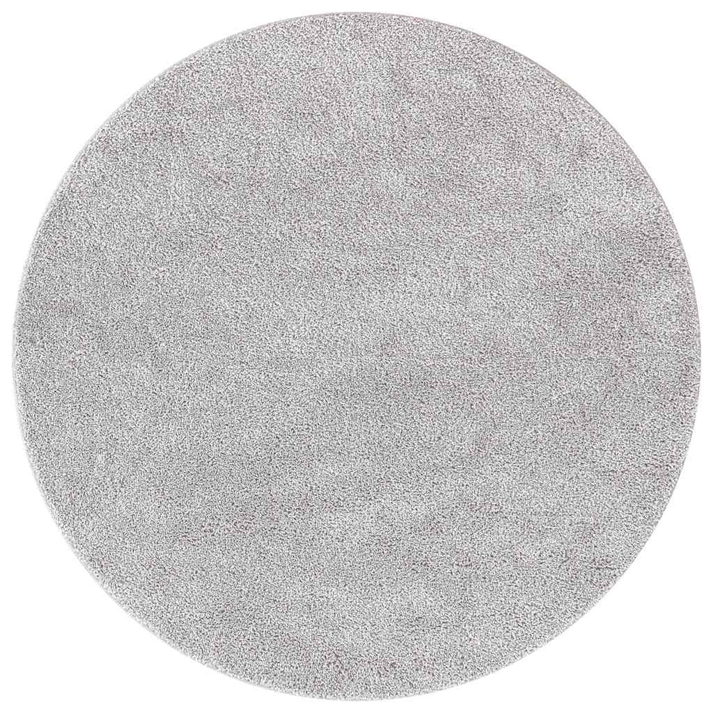 vidaXL Χαλί Γκρι 120 x 120 cm Πολυπροπυλένιο