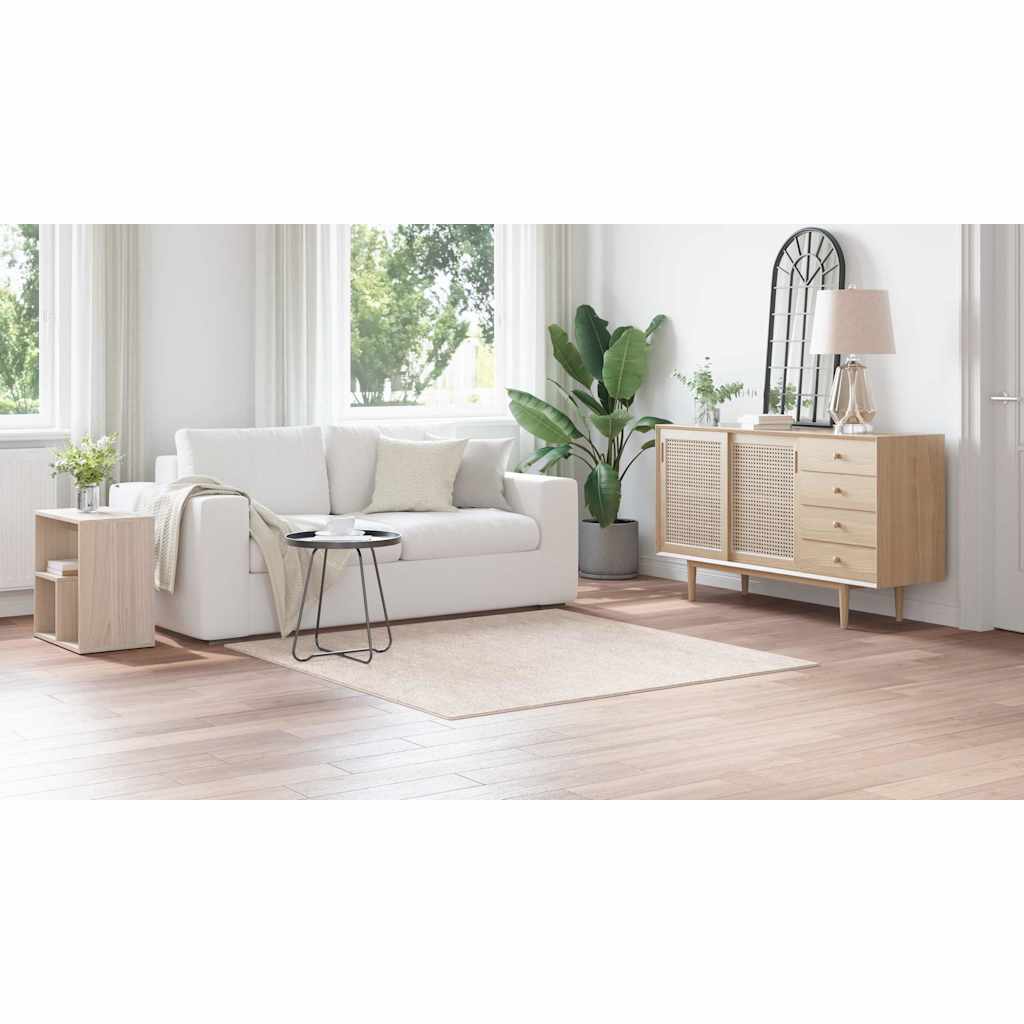 vidaXL Χαλί Κρεμ 160 x 160 cm Πολυπροπυλένιο