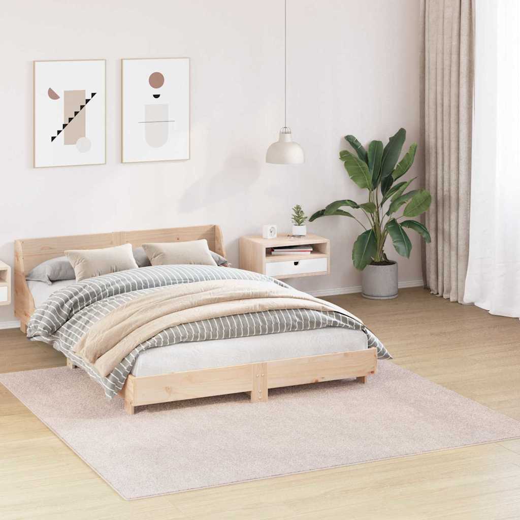 vidaXL Χαλί Κρεμ 200 x 200 cm Πολυπροπυλένιο