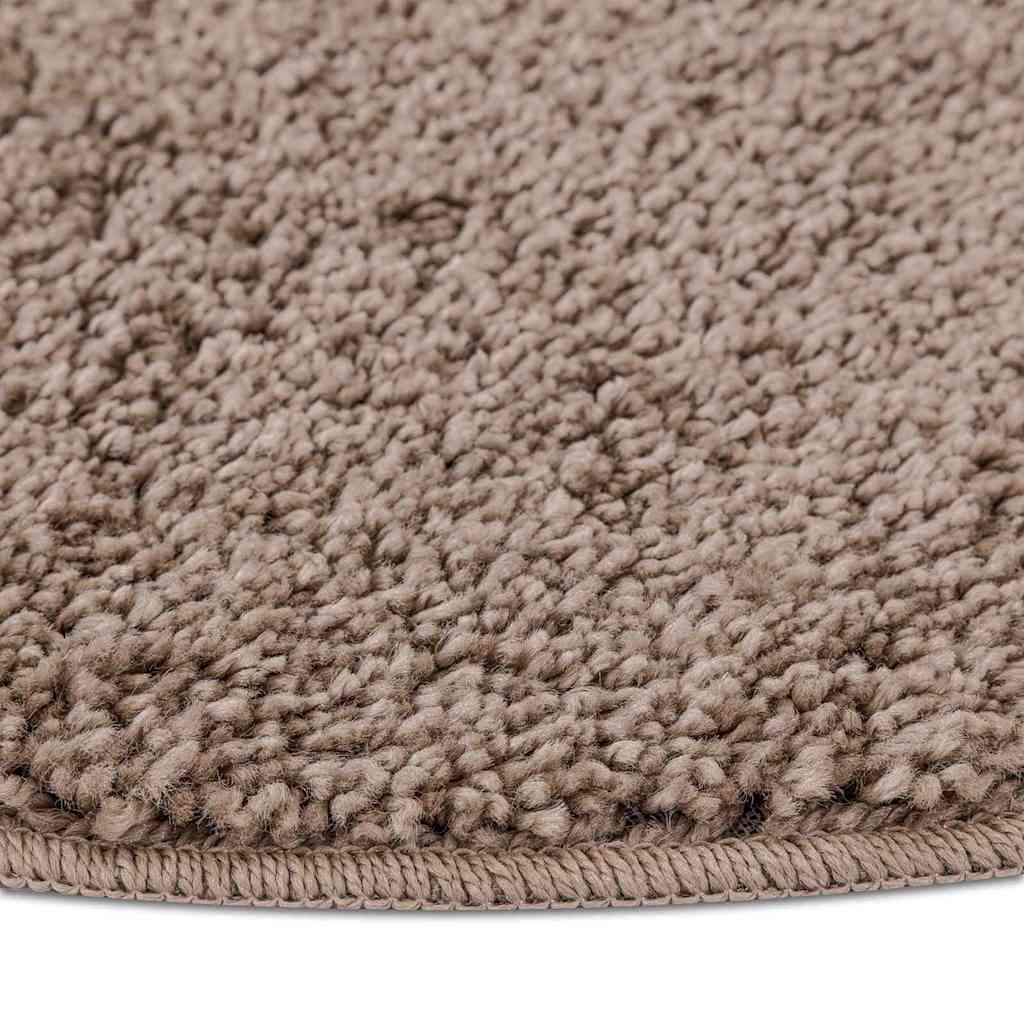 vidaXL Χαλί Καφέ 120 x 120 cm Πολυπροπυλένιο