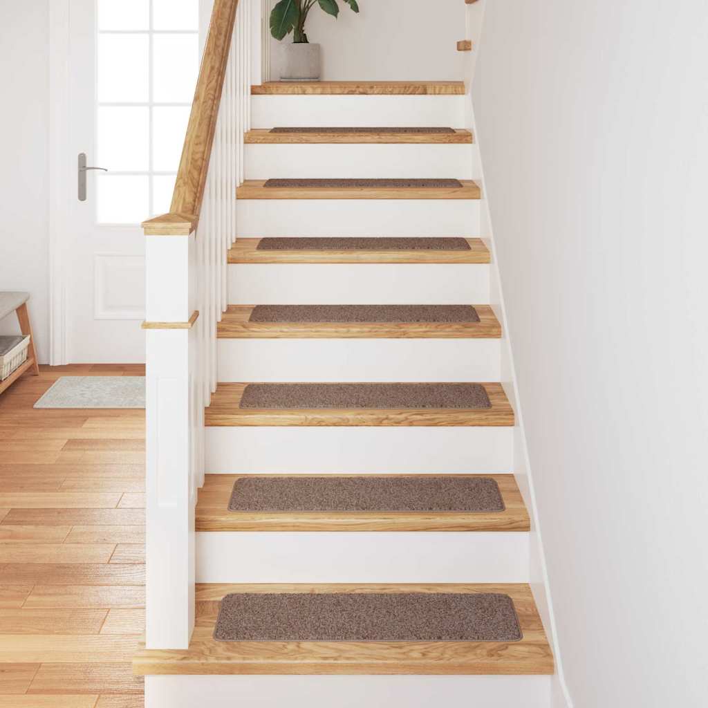 vidaXL Σκαλοπάτια 15 pcs Καφέ 75 x 20 cm Πολυπροπυλένιο