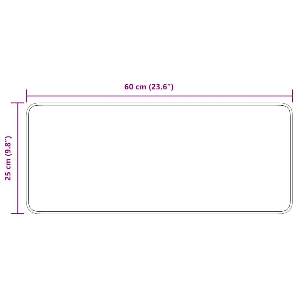 vidaXL Σκαλοπάτια 15 pcs Κίτρινο 60 x 25 cm Πολυπροπυλένιο