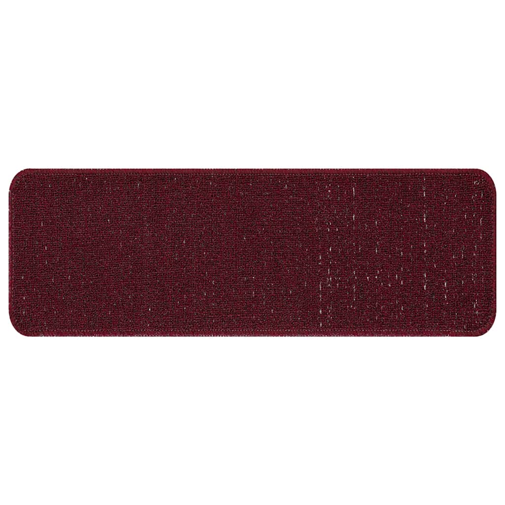vidaXL Σκαλοπάτια 15 pcs Μπορντό 60 x 25 cm Πολυπροπυλένιο