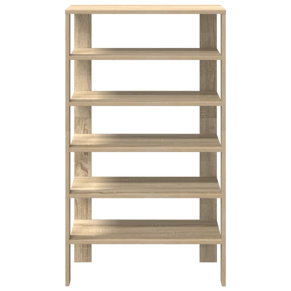 vidaXL Παπουτσοθήκη Sonoma Δρυς 61x32x105 εκ. Επεξεργασμένο Ξύλο