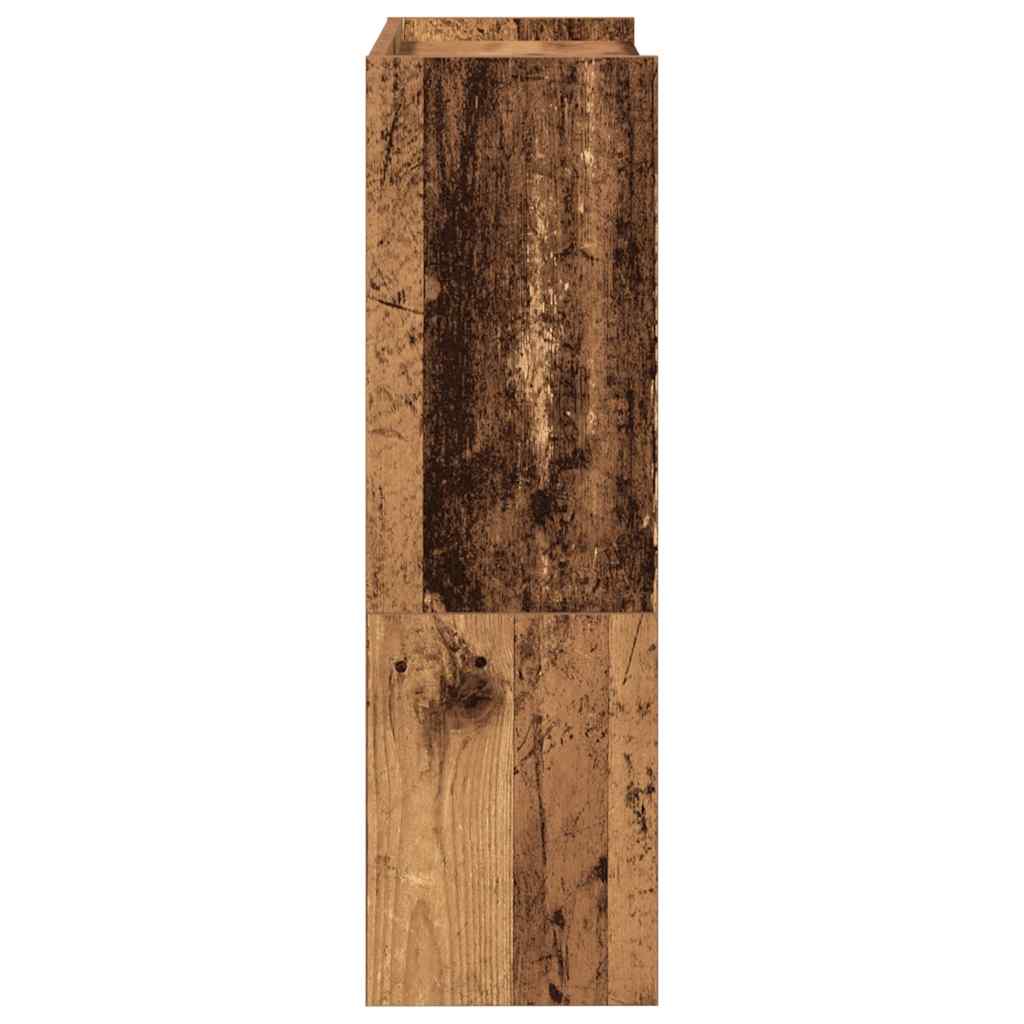 Ράφι παπουτσιών vidaXL Παλιό ξύλο 60x25x81 cm Κατασκευασμένο ξύλο