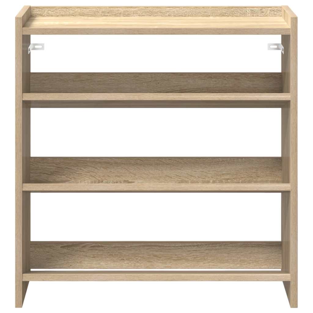Ράφι παπουτσιών vidaXL Sonoma Oak 60x25x62 cm Κατασκευασμένο ξύλο