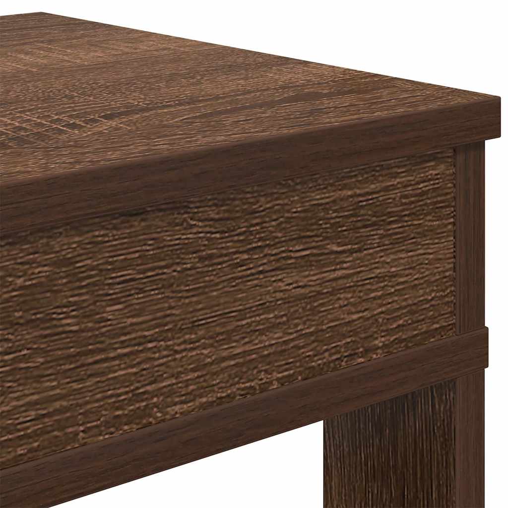 vidaXL Ράφι παπουτσιών καφέ δρυς 80x30x98 cm Κατασκευασμένο ξύλο